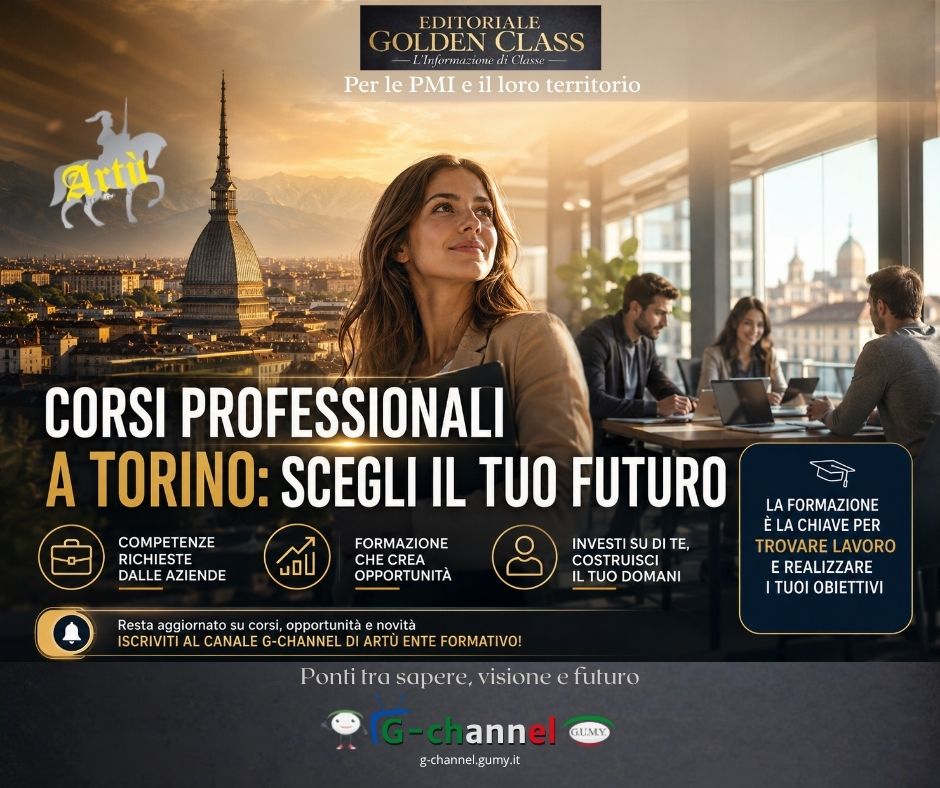 Corsi professionali a Torino: scegli il tuo futuro